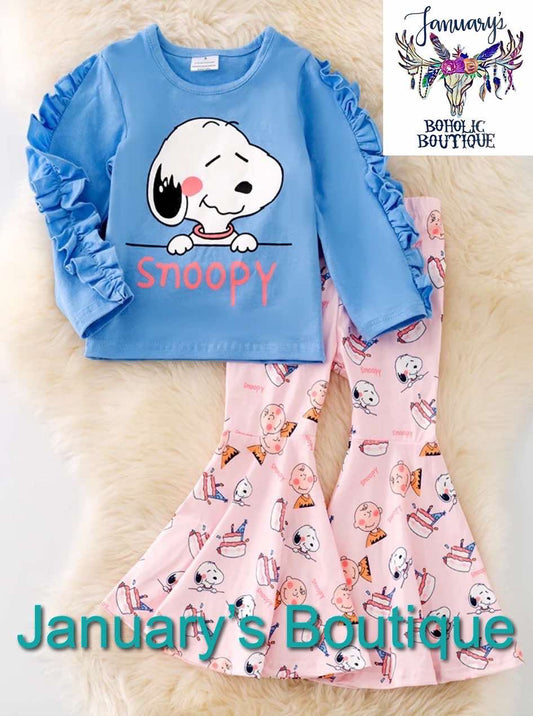 Girl's SNOOPY Pant Set