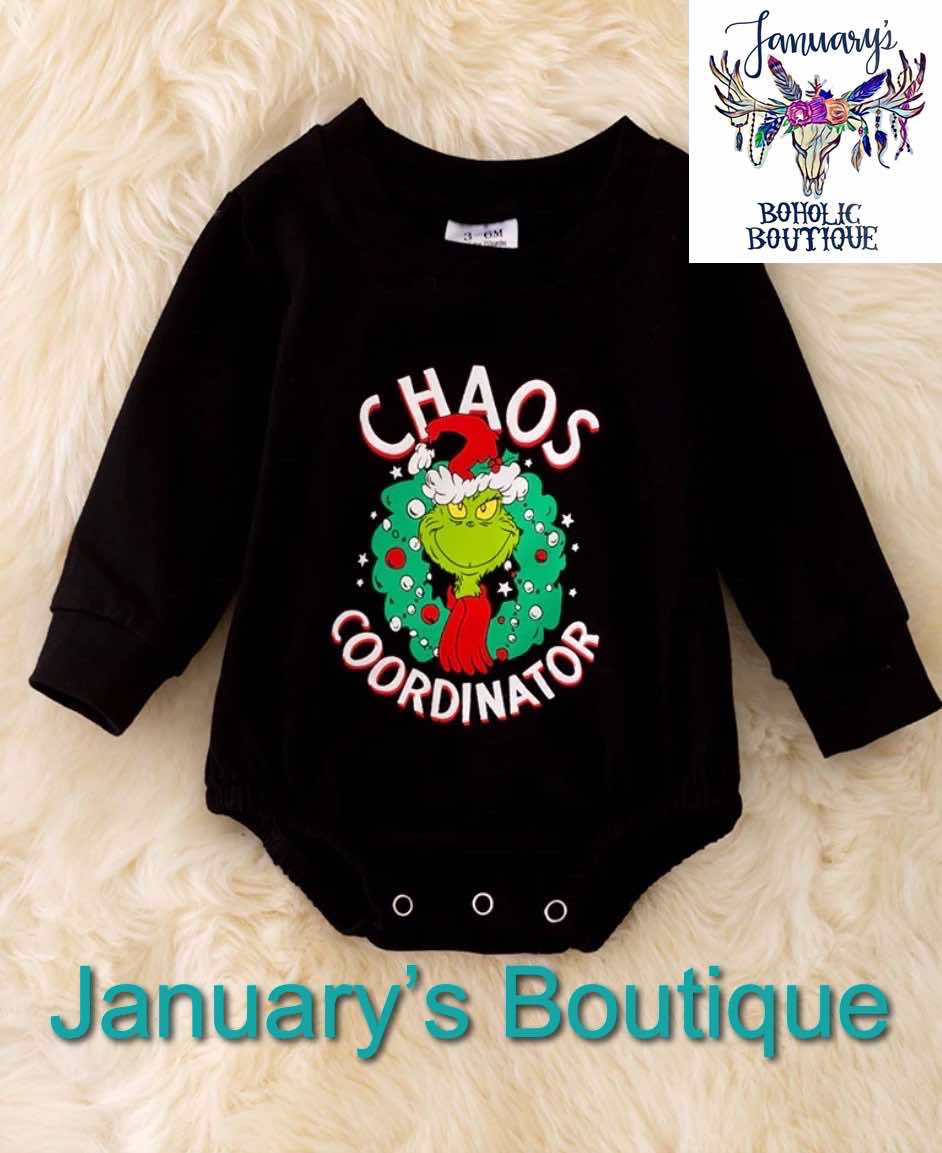 Unisex CHAOS COORDINATOR Onesie