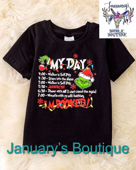 Unisex MY DAY Christlmas T-shirt