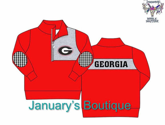 Unisex Georgia Long Sleeve Pullover