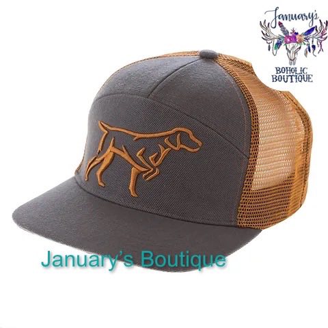 Men's Hi-Profile 7 Panel Flat Bill Hat