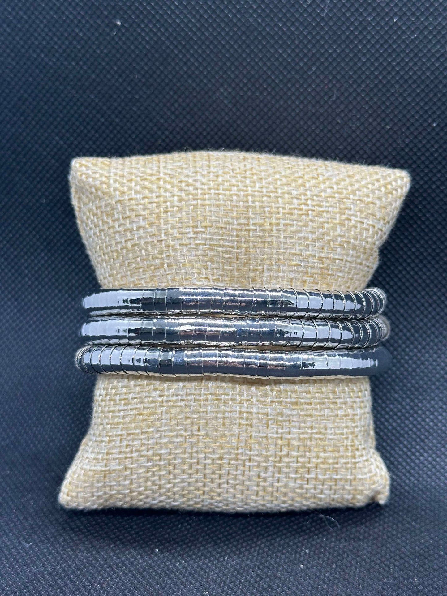 Silver Bracelet Set of 3