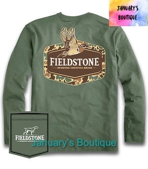 Men’s Fieldstone Camo Wood Duck Shirt