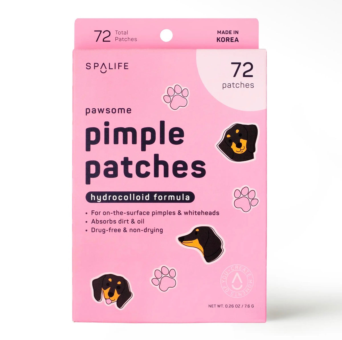 KK Pawsome Dachshund Hydrocolloid Pimple Patches