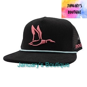 Men’s Black with Pink Duck Hat