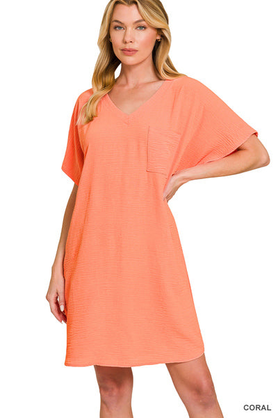 Women’s Airflow Coral T-shirt Dress
