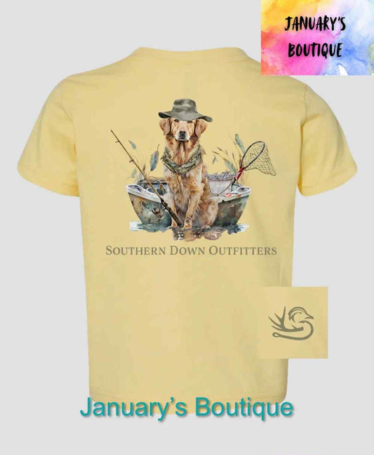 Dog In Bed Toddler Shirt