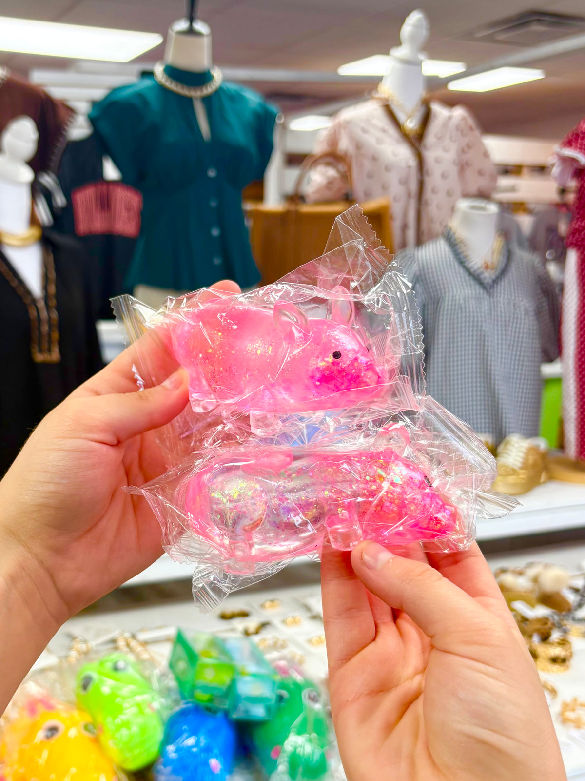 KK Sugar Glitter Pig Squishy