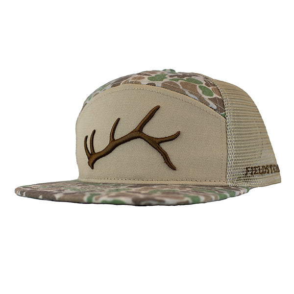 Men’s 7 Panel 3D Puff Shed Hat