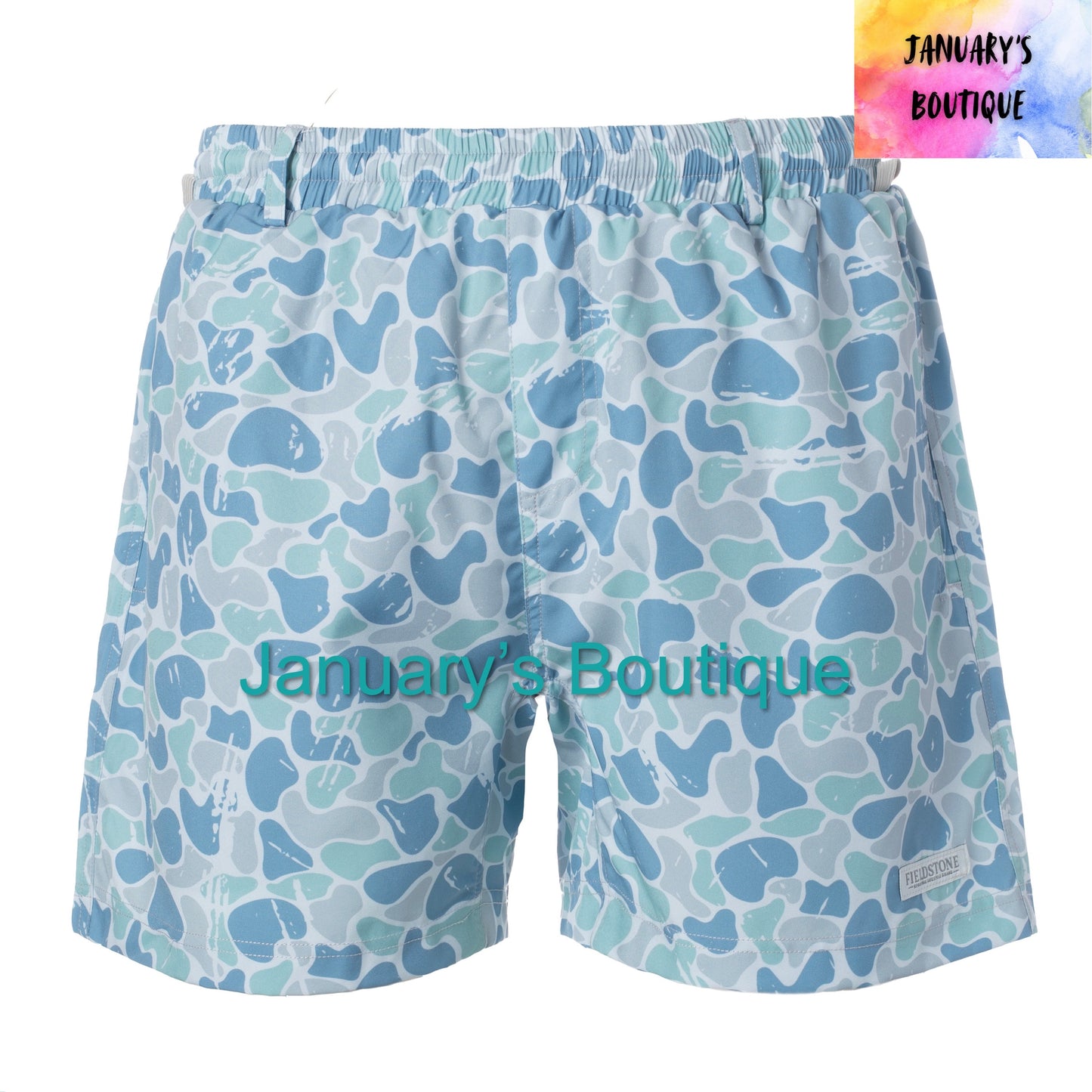 Men’s Fieldstone Saltwater Camo Shorts
