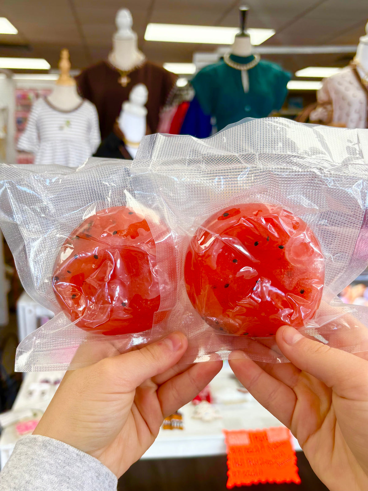 Watermelon Slushy Ball Squishy