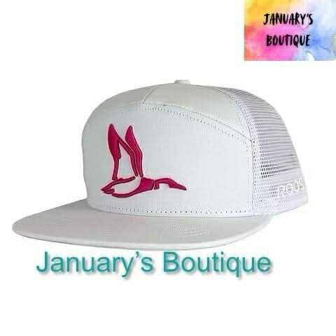 Men's ROOST Pink Puff 3D 7 Panel Hat