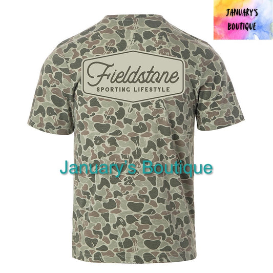 Men’s Marsh Camo Fieldstone T-shirt