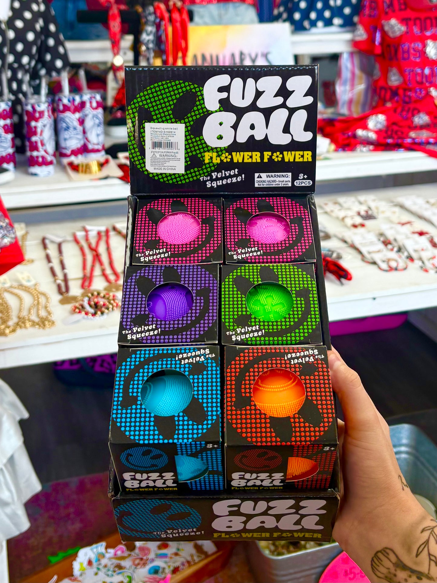 KK Fuzz Ball Squishy Toy
