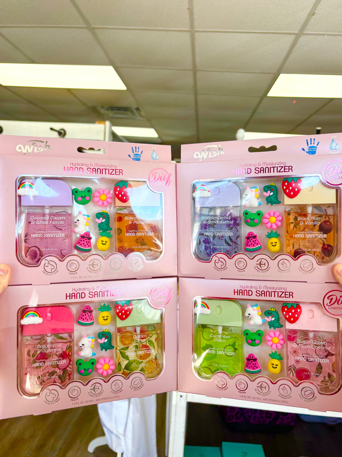 KK 2-Pack Charm Hand Sanitizer
