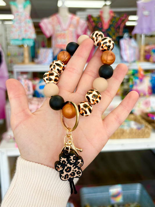 KK Leopard Paw Wristlet