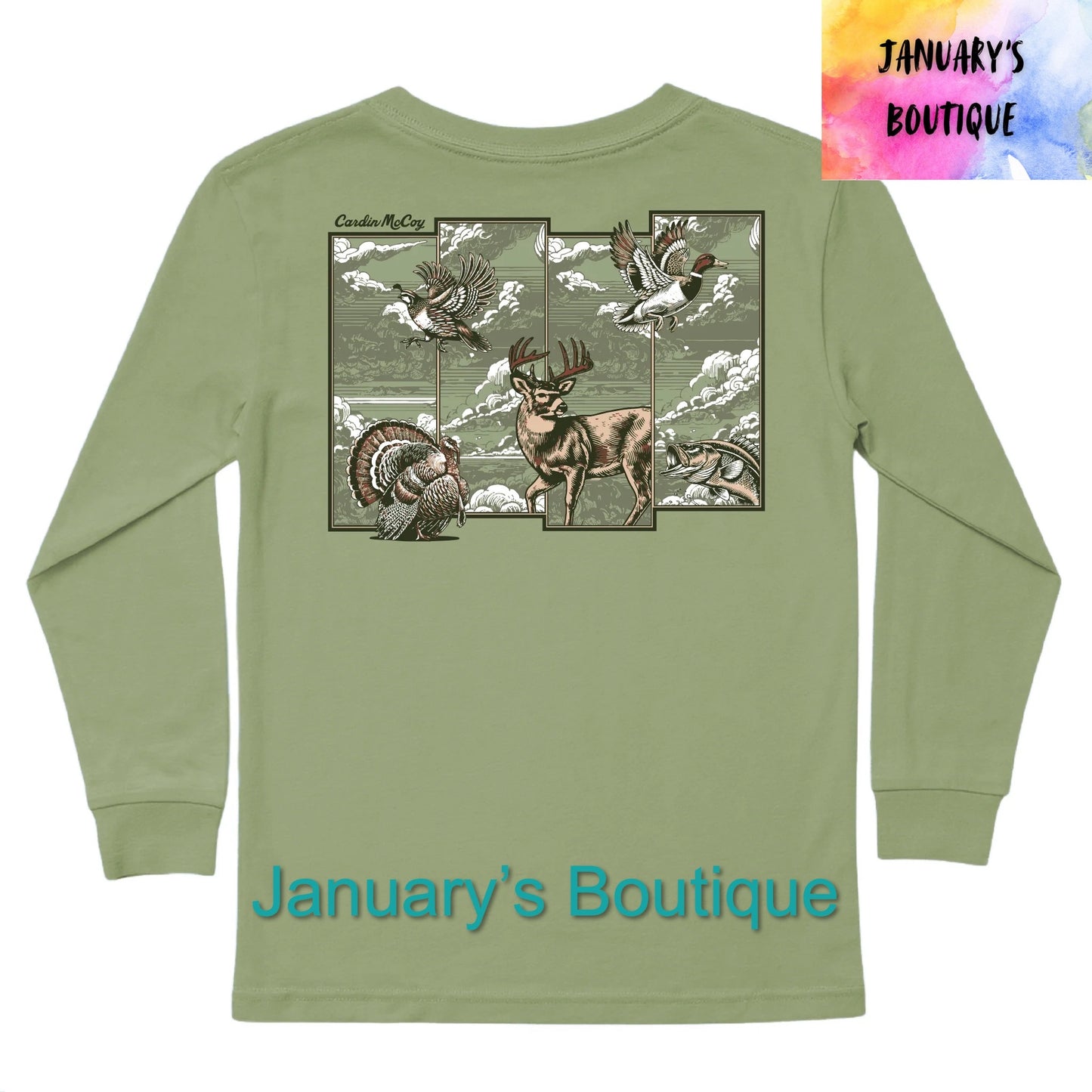 Cardin McCoy Hunting Grid Shirt