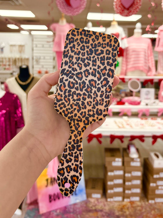 KK Leopard Hair Brush