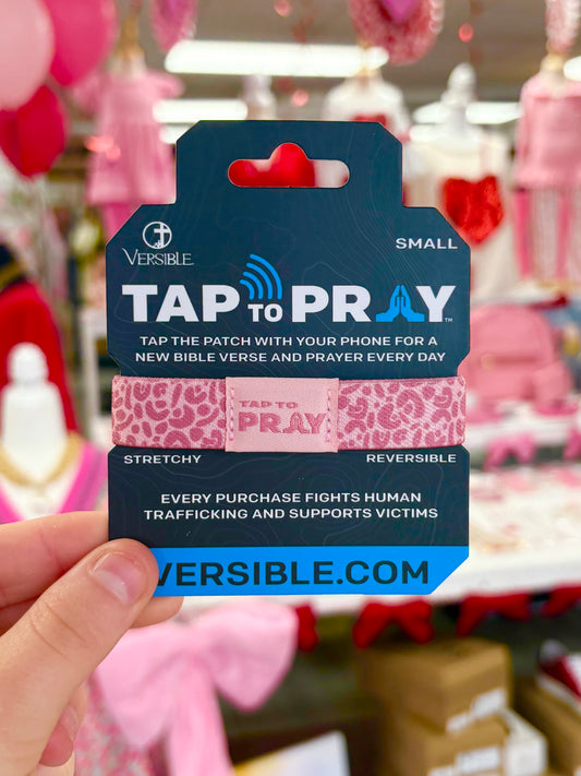 KK Tap To Pray - Safari Rose Leopard / Zebra - Small