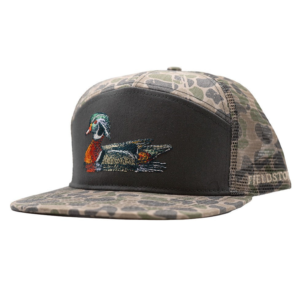Youth Backwoods Camo Duck Hat