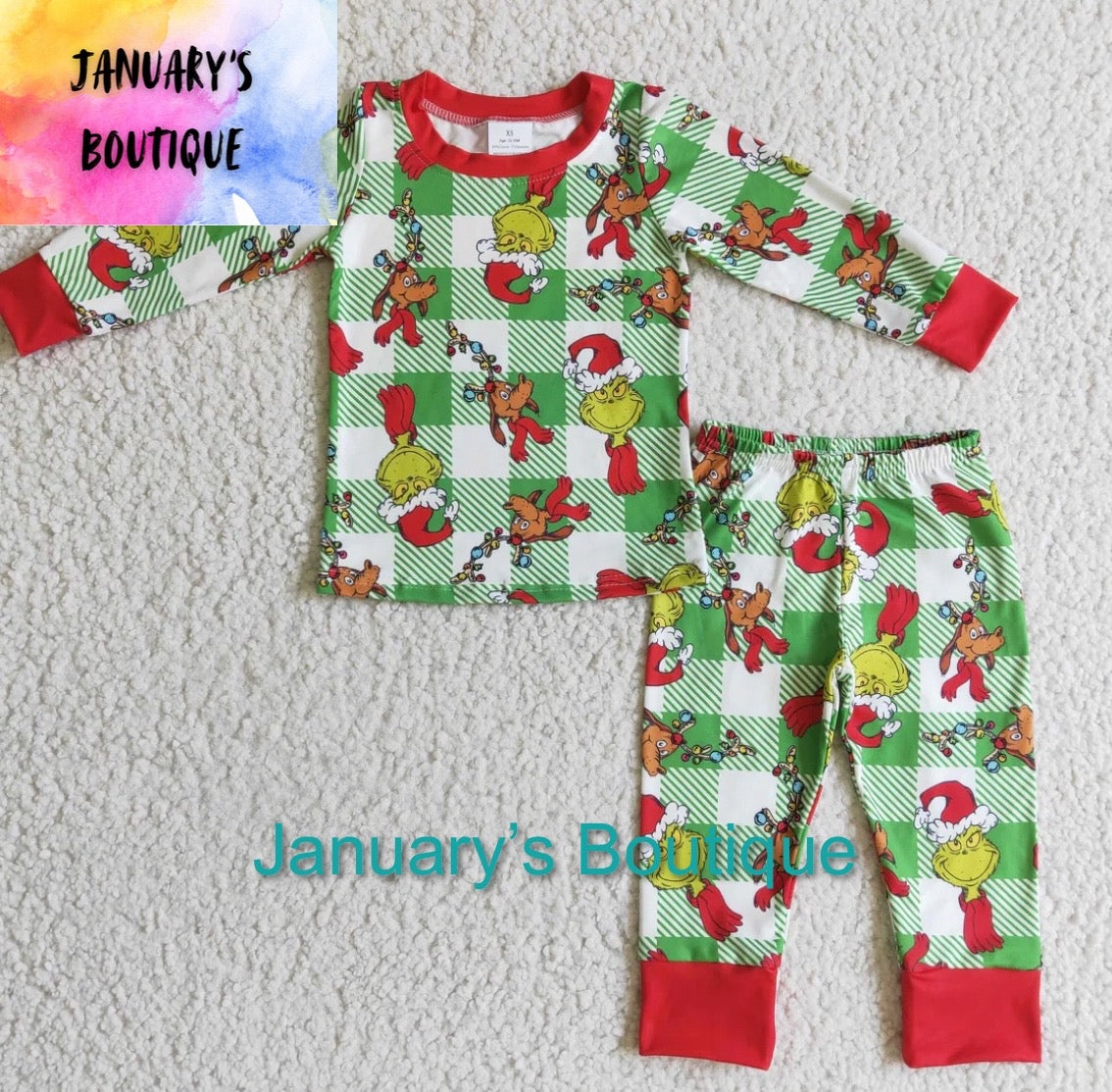 Boy’s Christmas Pajamas
