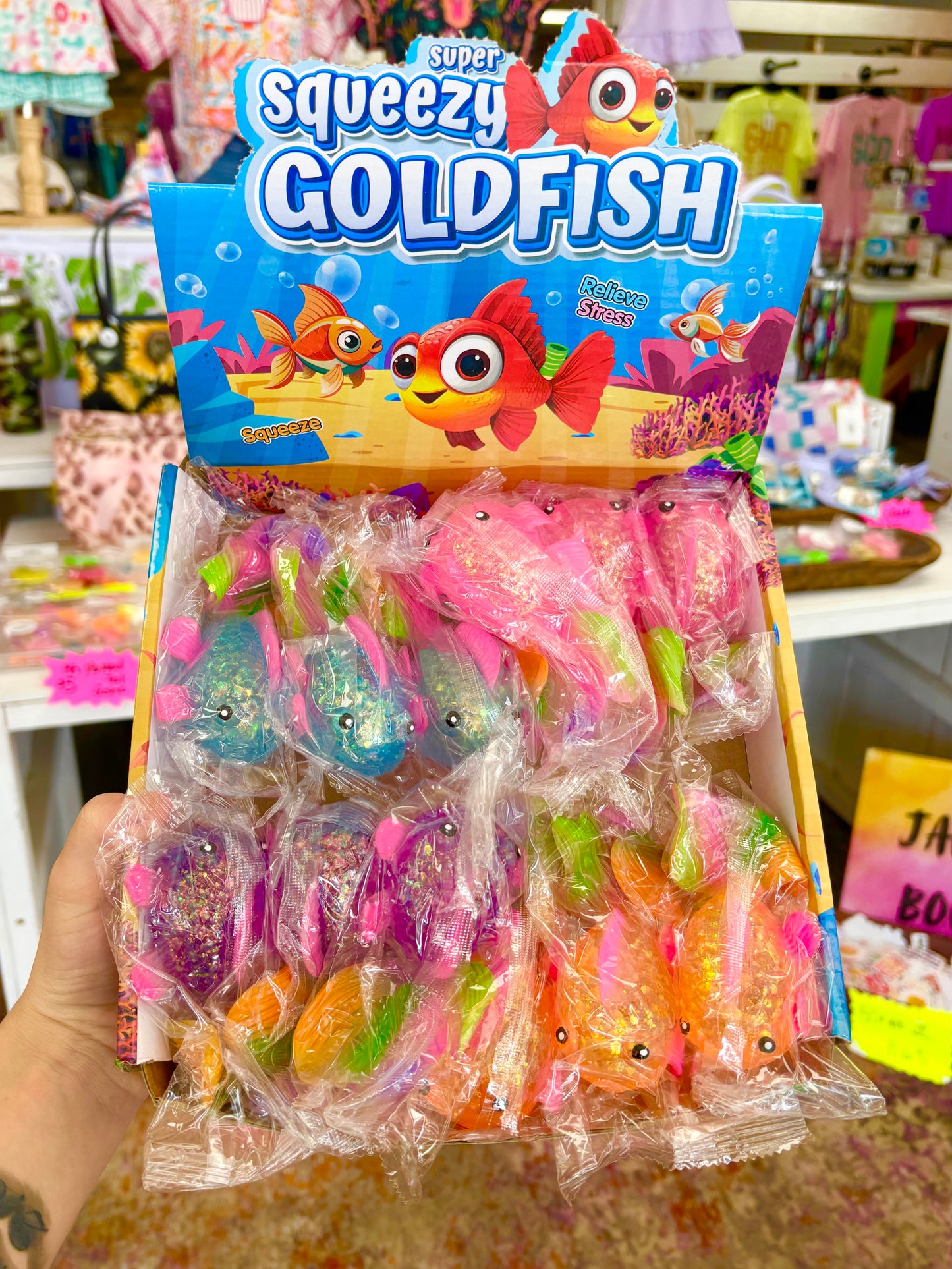 KK Sugar Goldfish Squishy Toy