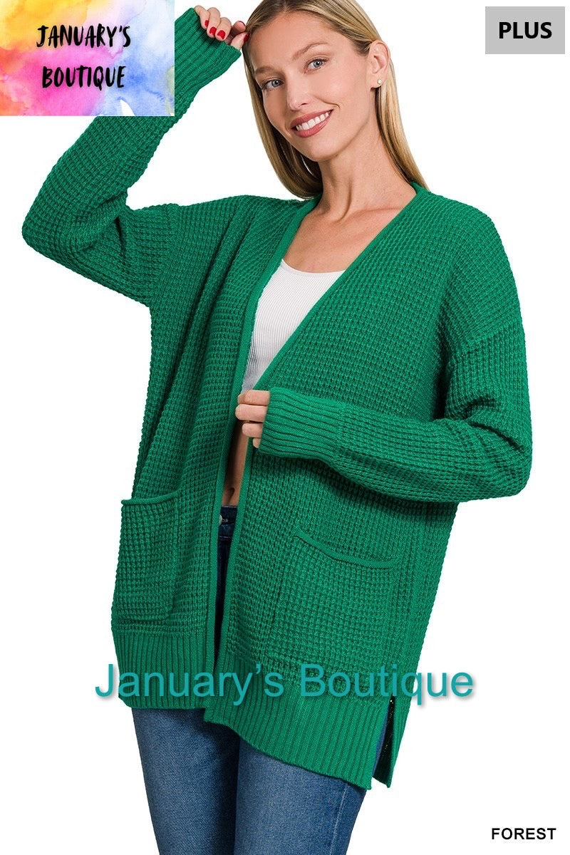 Women’s Plus Forest Cardigan