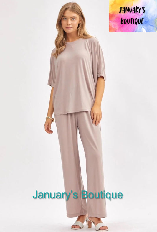 Women’s Mocha Pants Set