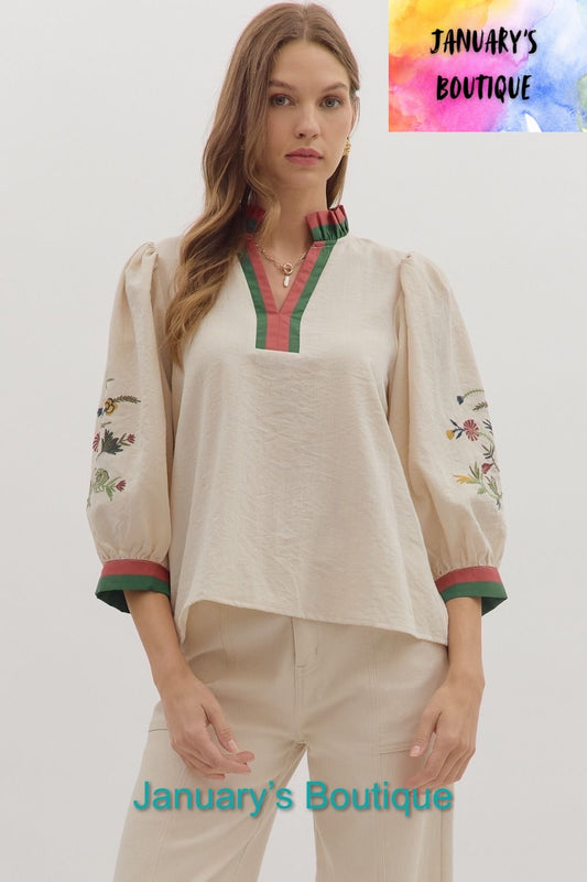 Women’s Entro Floral Blouse