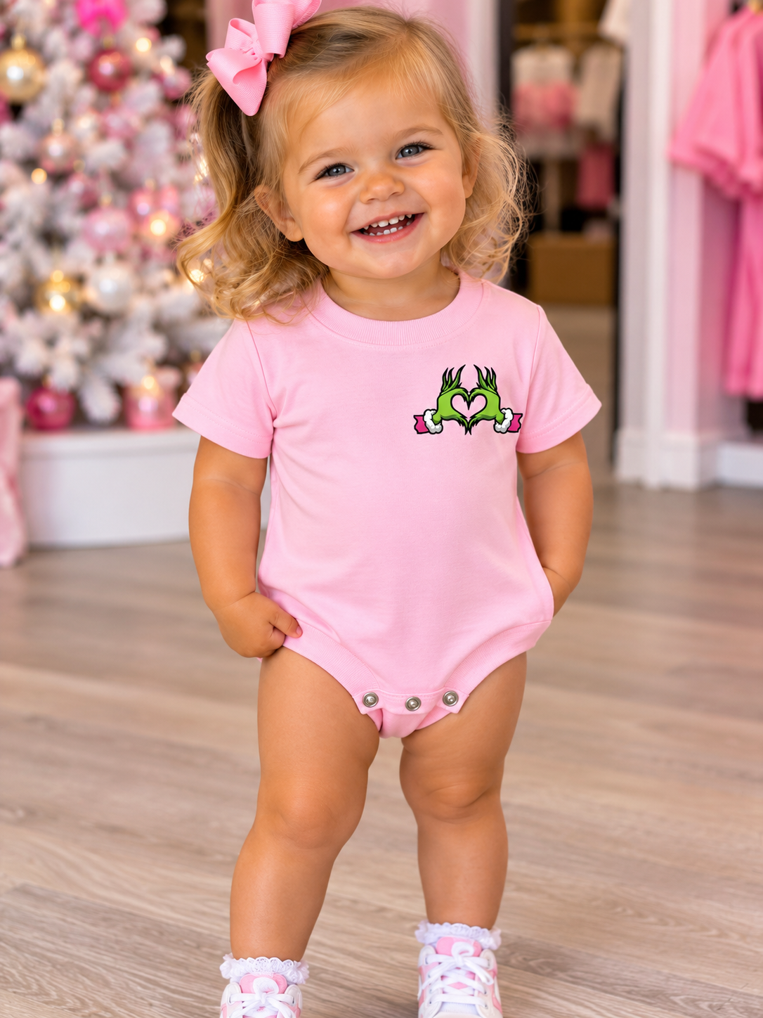Toddler Girl’s Christmas Onesie