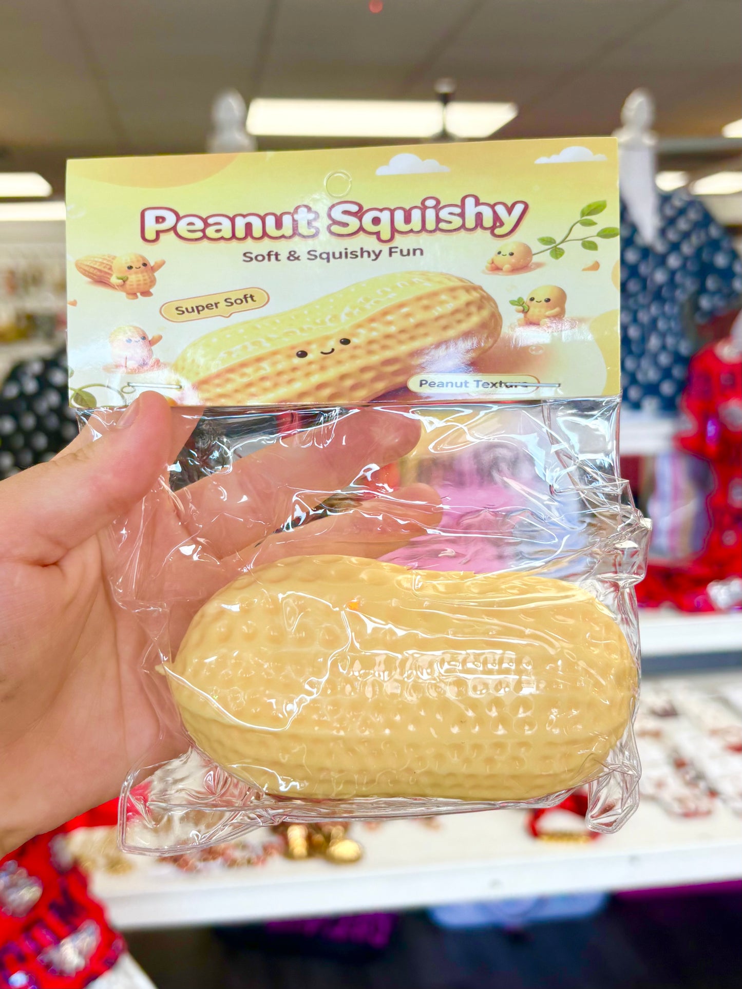 KK Crunchy Peanut Squishy Toy