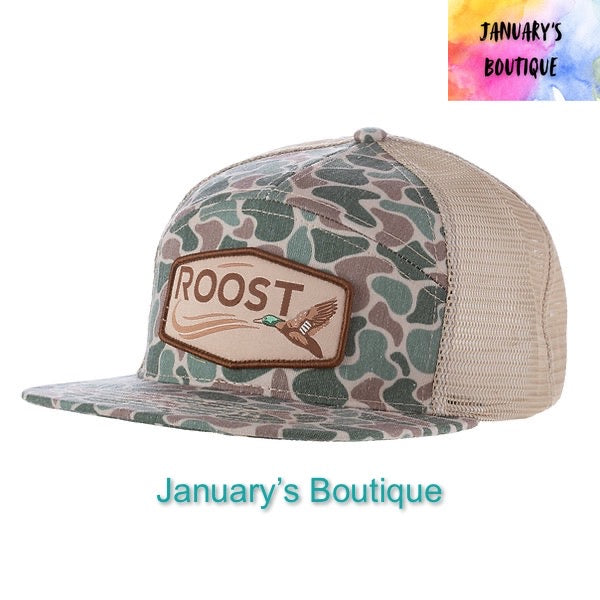 Men’s ROOST Camo Duck Patch Hat