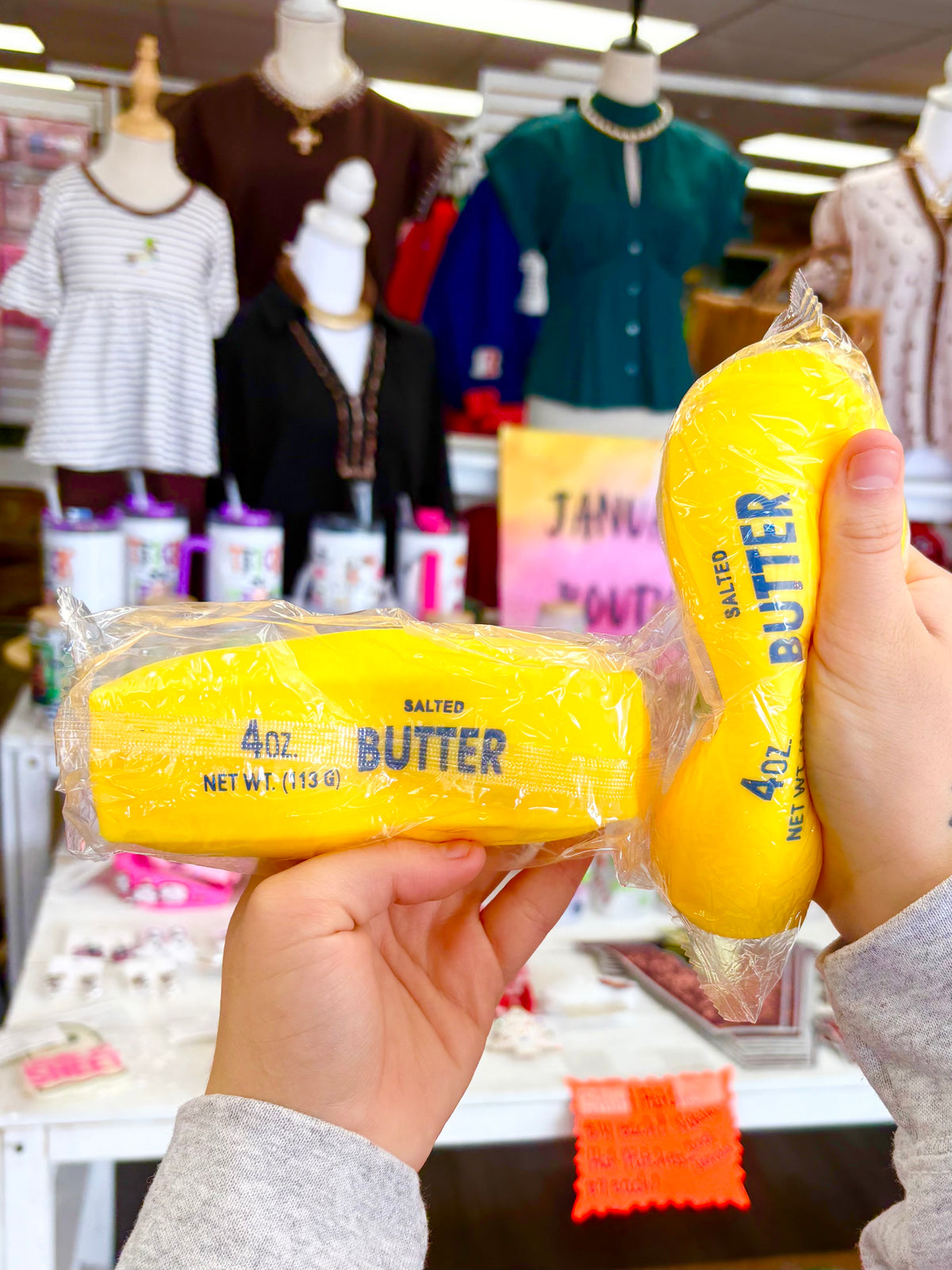 Foam Filled Butter Squishy