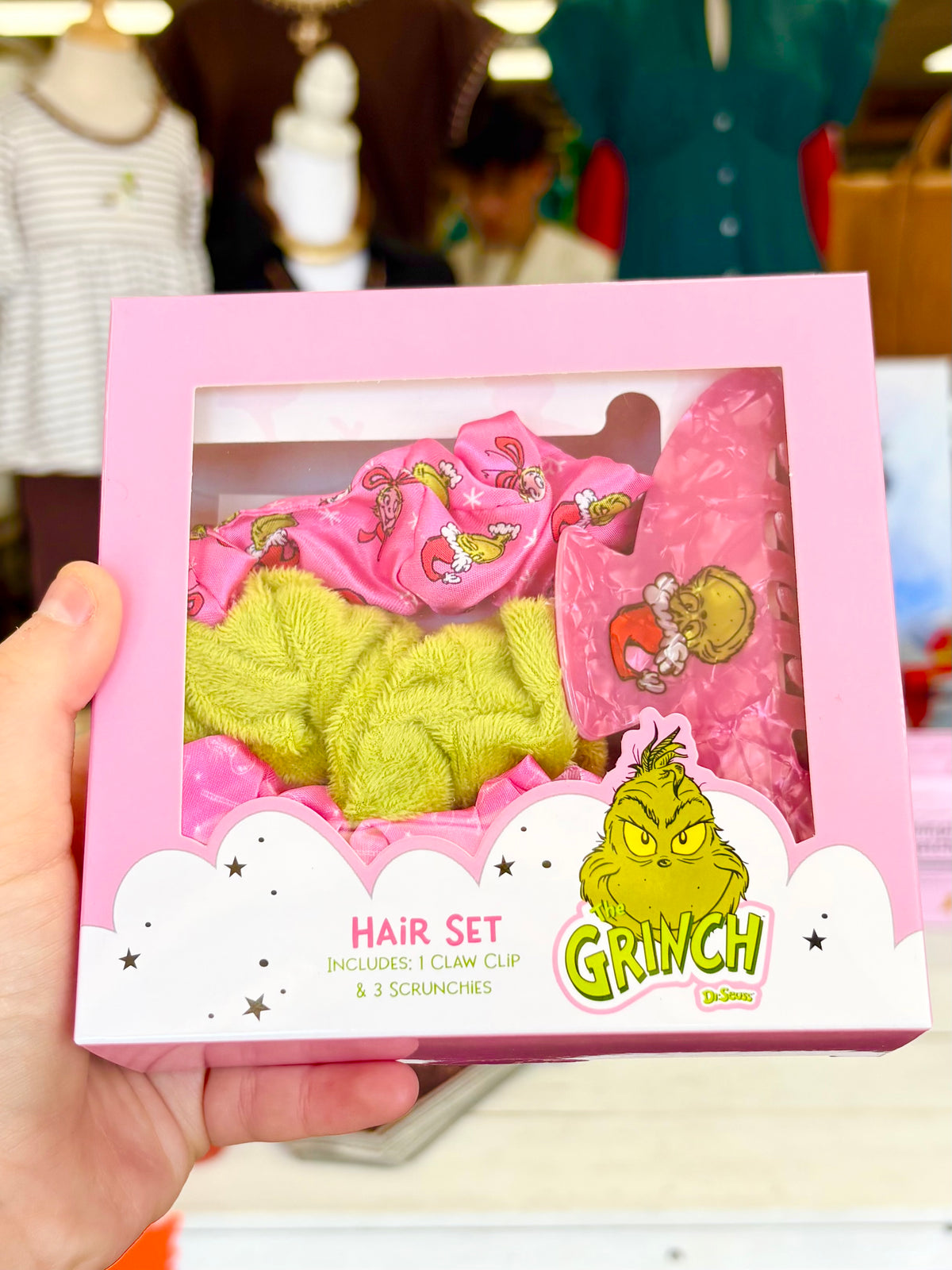 KK The Grinch Hair Set