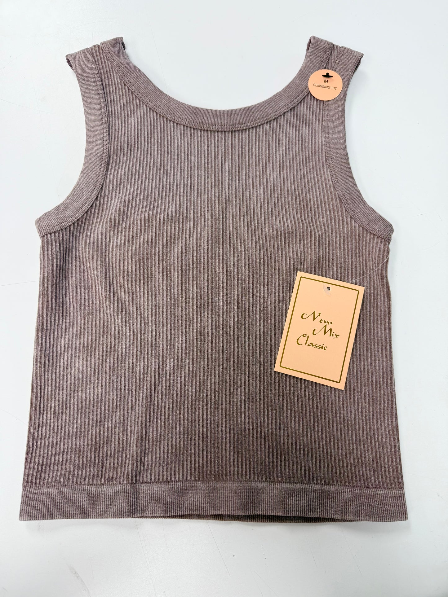 Women’s Slimming Ribbed Crop Tank