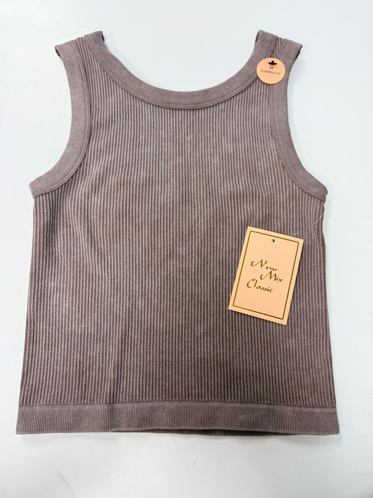 Women’s Slimming Ribbed Crop Tank