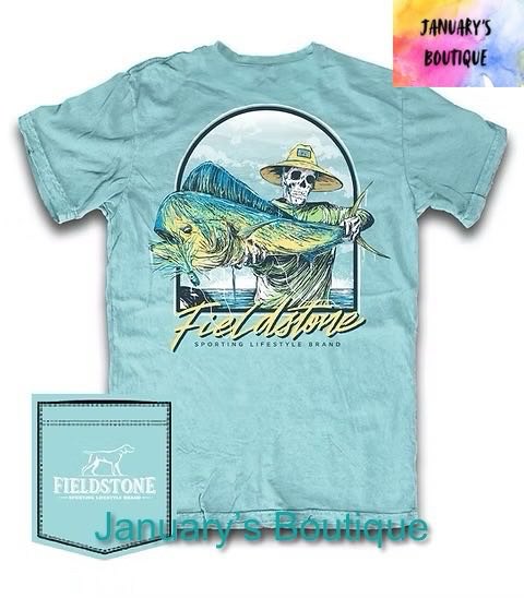 Men's Fieldstone Deep Sea Skeleton T-shirt