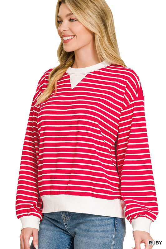Women’s Ruby Striped Pullover