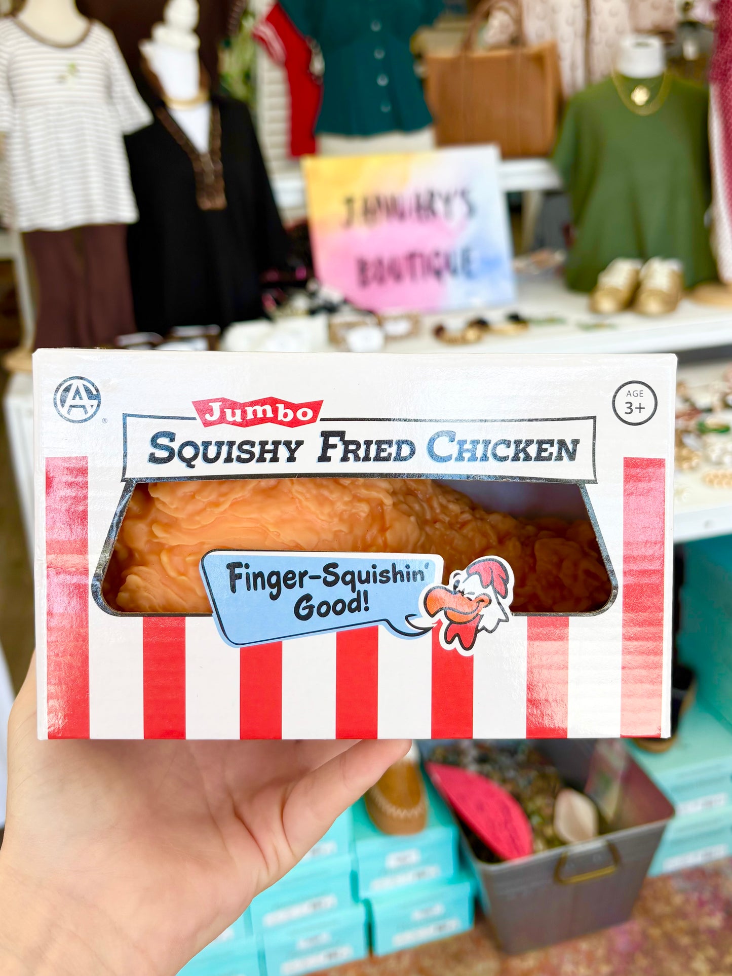 KK Jumbo Chicken Drumstick Squishy