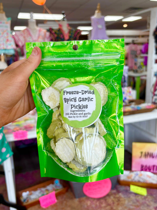KK Freeze-Dried Spicy Garlic Pickles
