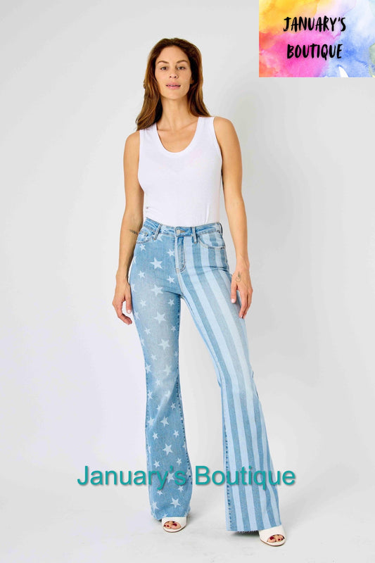 Women’s Judy Blue Stars & Stripes Jeans