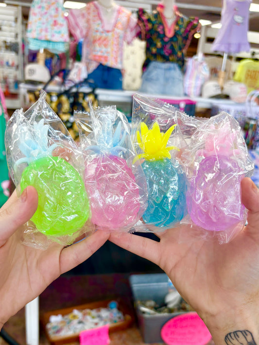 KK Liquid Filled Pineapple Squishy