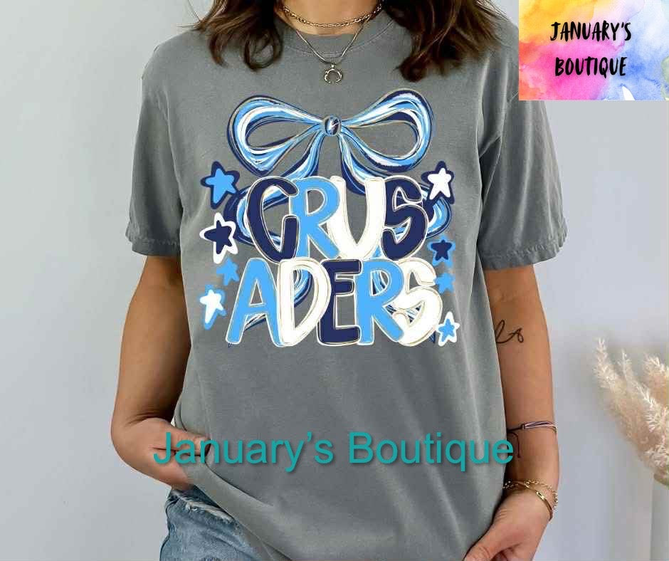 Robert Toombs Crusaders Bow T-shirt