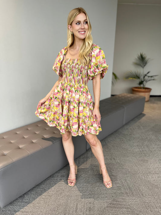 Women’s Multi Smocked Dress