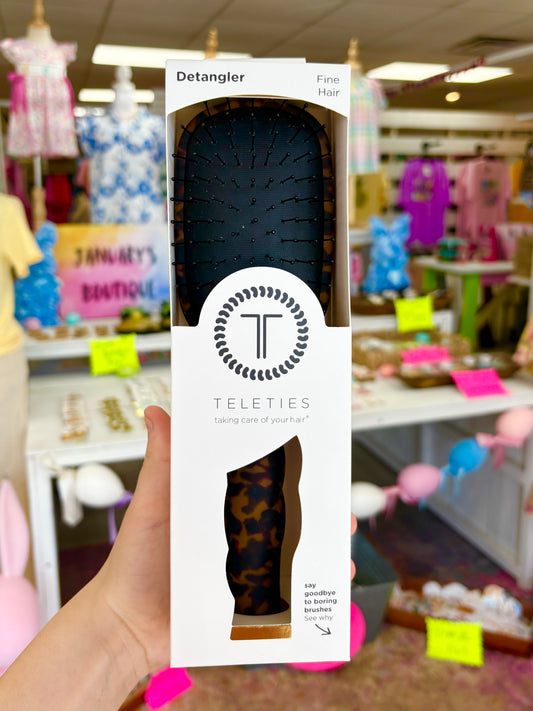 Detangler Hair Brush for Fine Hair – Tortoise