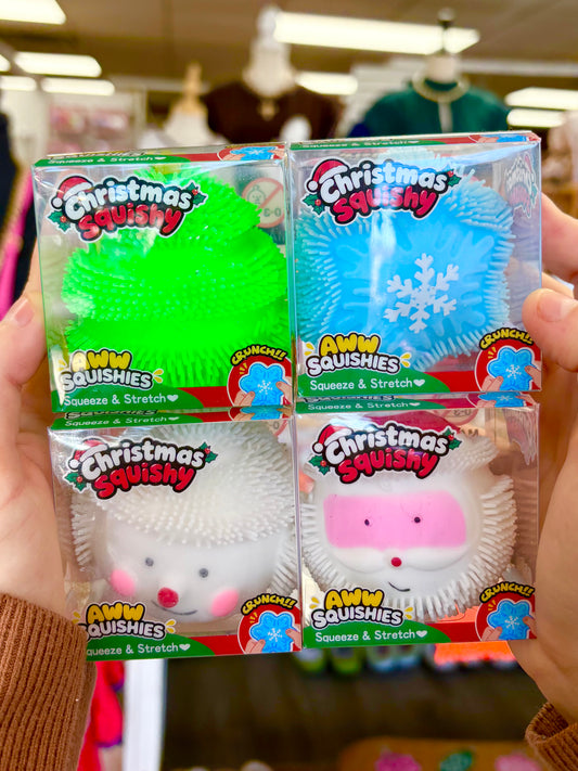 KK Fuzzy Crunchy Christmas Squishy