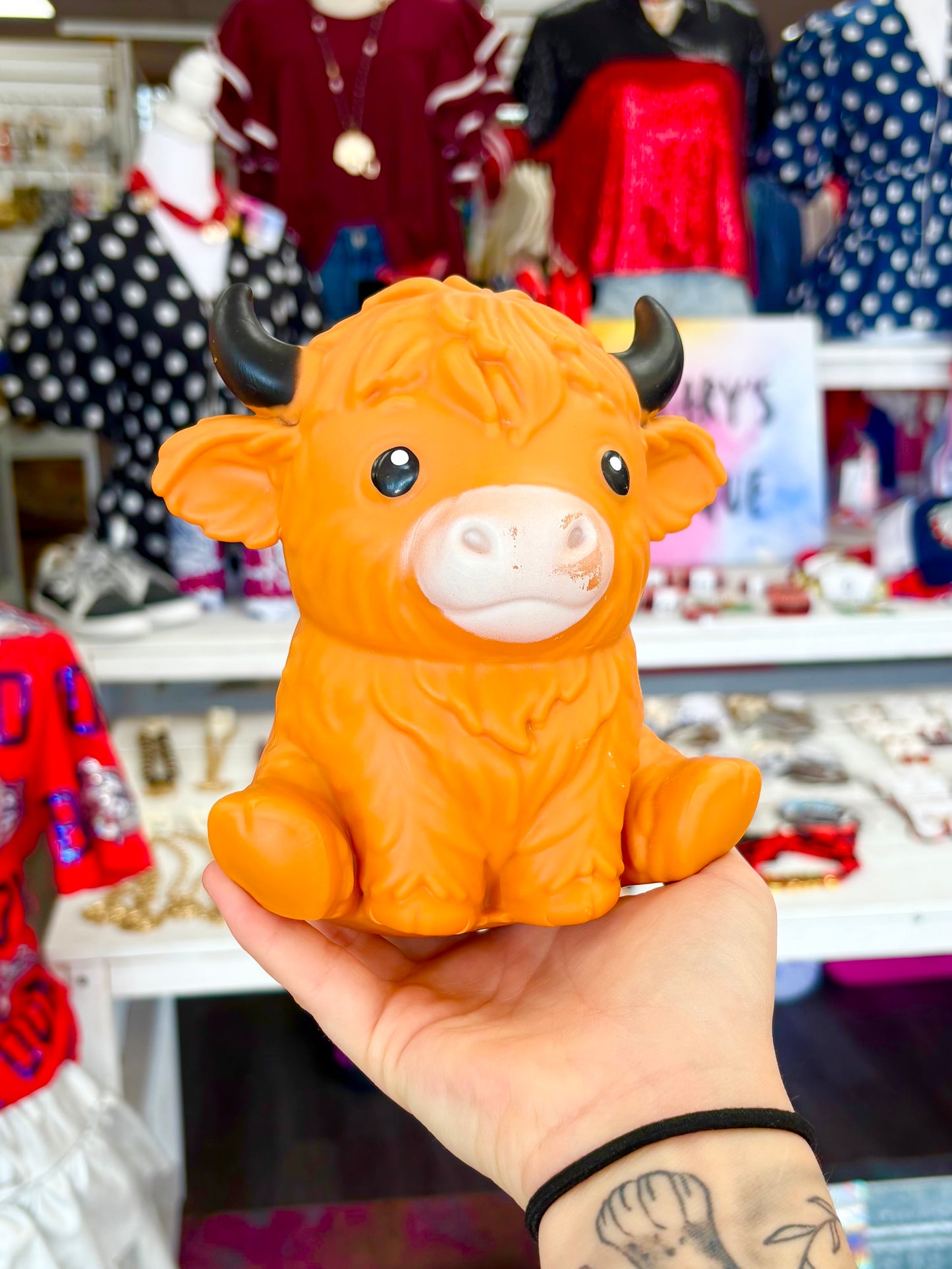 KK Jumbo Highland Cow Squishy