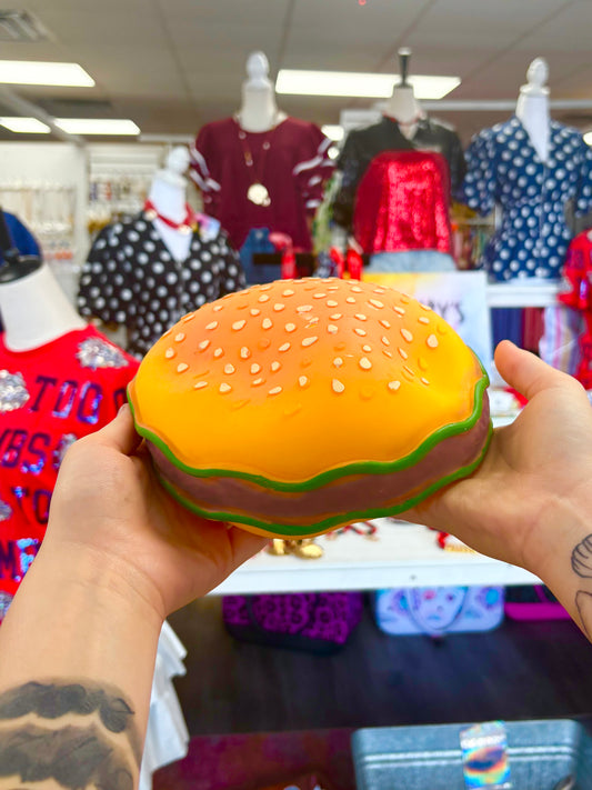 KK Jumbo Foam Filled Cheese Burger Squishy