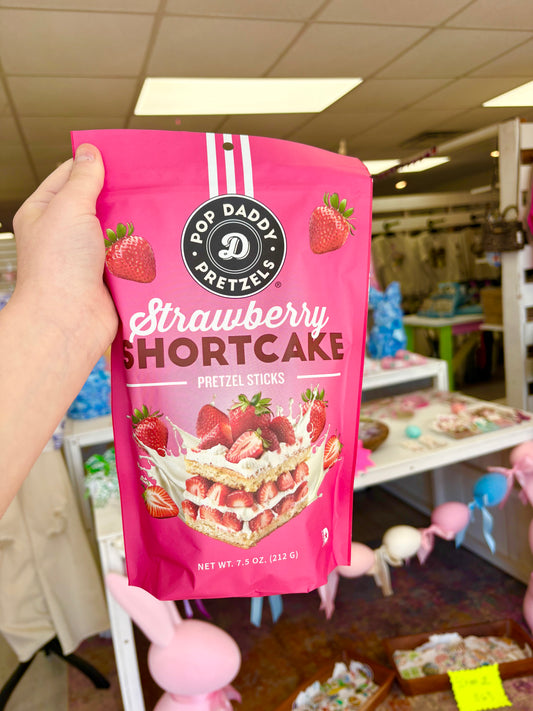 KK Pop Daddy - Strawberry Shortcake Seasoned Pretzels 7.5oz
