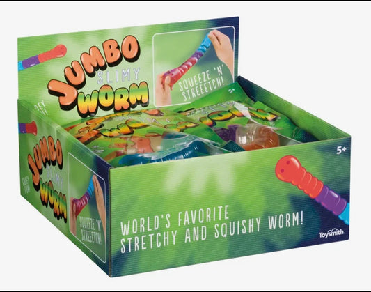 KK Jumbo Slimy Worm Stretchy Squishy Toy